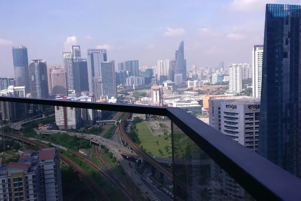 3Min Bangsar Lrt-1 Station To Kl Sentral-Superview Apartment Kuala Lumpur Malaysia